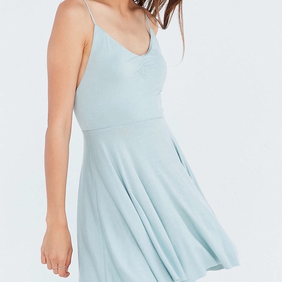 Urban Outfitters Light Blue Mini Dress - Picture 2 of 4